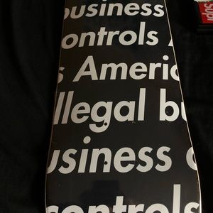Supreme Illegal Businesses Control America Deck